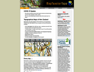 maptoaster.com screenshot