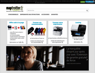 maptrotter.fr screenshot