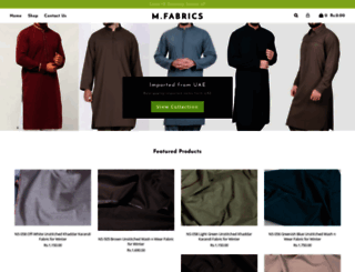 maqdoorfabrics.myshopify.com screenshot