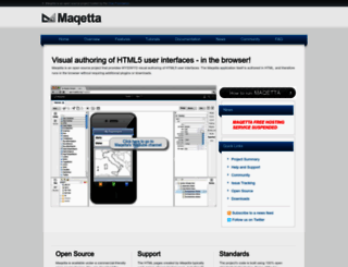 maqetta.org screenshot