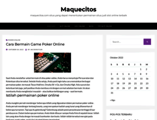 maquecitos.com screenshot