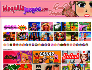 maquillajuegos.com screenshot