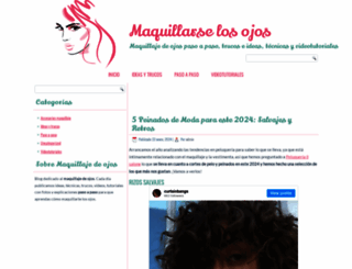 maquillarselosojos.com screenshot