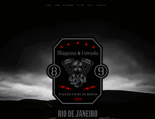 maquinaeestrada.com.br screenshot
