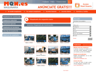maquinariadesegundamano.com screenshot