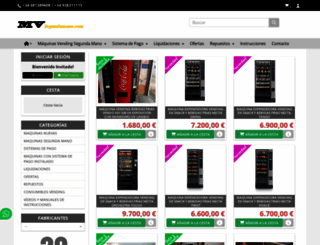 maquinasvendingsegundamano.com screenshot