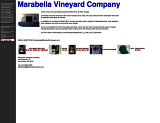 marabellavineyard.com screenshot