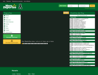 maradeportes.com screenshot