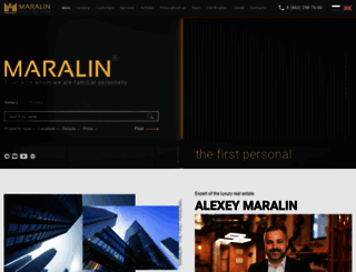 maralin.ru screenshot