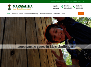 maranatha.camp screenshot