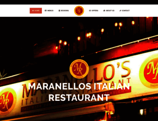 maranellos.co.uk screenshot
