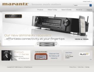 marantz.com.sg screenshot