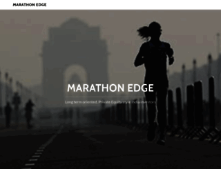 marathon-edge.com screenshot
