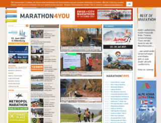 marathon4you.com screenshot