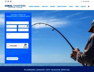 marathonfishingcharterspro.com screenshot