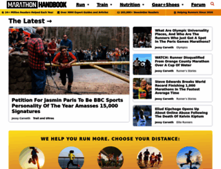 marathonhandbook.com screenshot