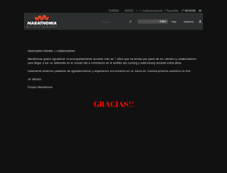 marathonia.com screenshot
