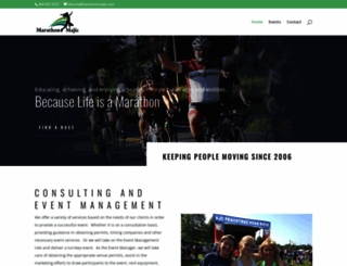 marathonmajic.com screenshot
