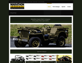 marathonspares.com.au screenshot