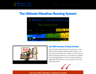 marathontimebreakthrough.com screenshot