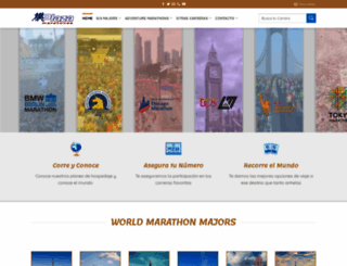 maratones.com.mx screenshot