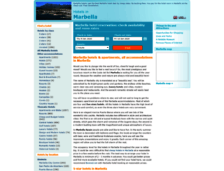 marbella-hotels-spain.net screenshot