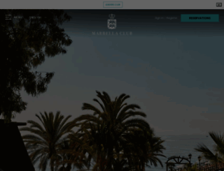 marbellaclub.com screenshot