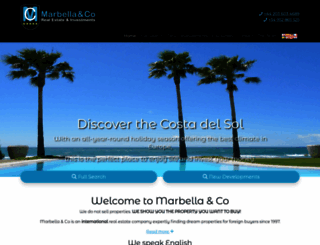 marbellaco.com screenshot