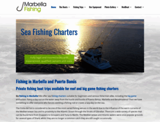 marbellafishing.com screenshot