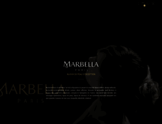 marbellaparis.fr screenshot
