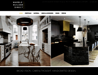marblebuilderdirect.com screenshot