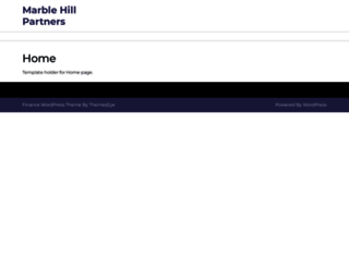 marblehillpartners.com screenshot