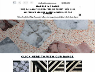marblemosaics.com.au screenshot