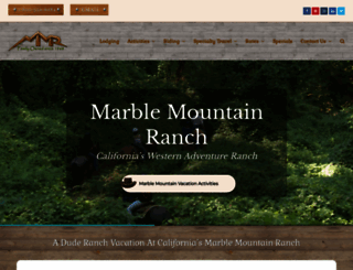 marblemountainranch.com screenshot