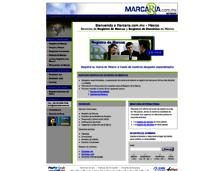 marcaria.com.mx screenshot