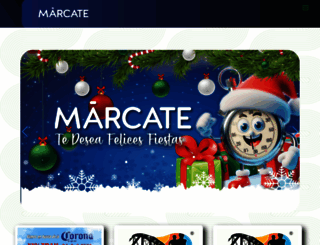 marcate.com.mx screenshot