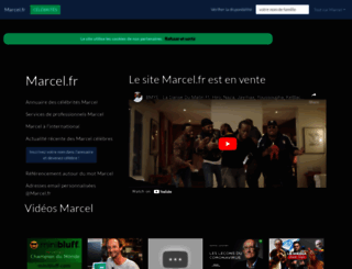 marcel.fr screenshot