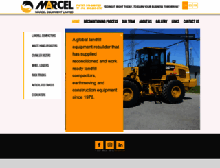 marcelequipment.com screenshot