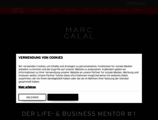 marcgalal.com screenshot