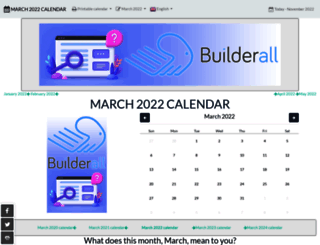 march-calendar.com screenshot