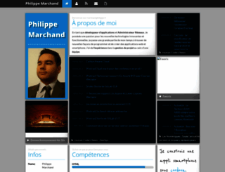 marchandphilippe.fr screenshot