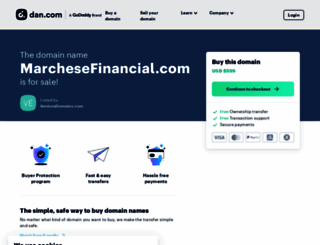 marchesefinancial.com screenshot