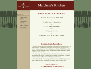 marcheseskitchen.com screenshot