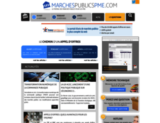 marchespublicspme.com screenshot