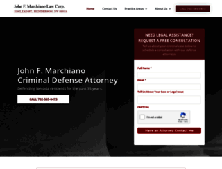 marchianolawcorp.com screenshot