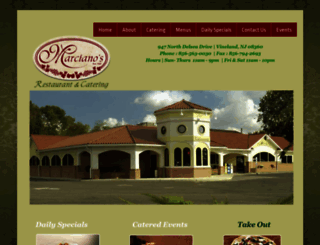 marcianosrestaurant.com screenshot
