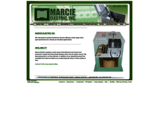 marcie-electric.com screenshot