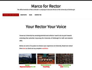 marco4rector.wordpress.com screenshot