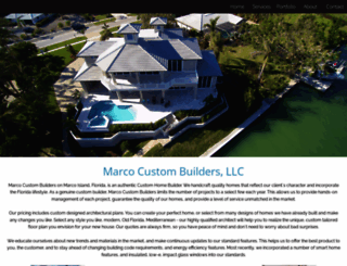 marcocustombuilders.com screenshot