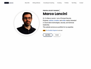 marcolancini.it screenshot